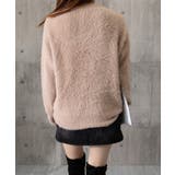 シャギーニットトップスふわふわニット秋冬 | Miniministore | 詳細画像31 
