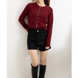ニットセーターフロントボタンニットカーデ | Miniministore | 詳細画像19 