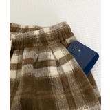 チェック柄パンツハイウエストワイドパンツ | Miniministore | 詳細画像30 