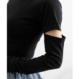 長袖Tシャツ 袖カットアウト カットソー | Miniministore | 詳細画像14