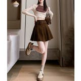 プリーツスカートコーデュロイミニスカート | Miniministore | 詳細画像16