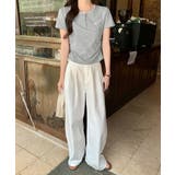 ワンポイントリボンTシャツレース配色半袖 | Miniministore | 詳細画像16 
