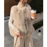 フェイクファーベスト ふわふわファージレ | Miniministore | 詳細画像1