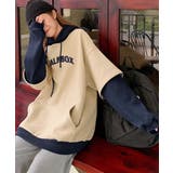 裏起毛 レイヤード風 パーカーレディース | Miniministore | 詳細画像10