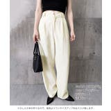 スラックスレディースタックワイドパンツ夏 | Miniministore | 詳細画像19 