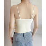カップ付きブラトップ レースキャミソール | Miniministore | 詳細画像3 