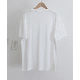 ロゴプリントTシャツ 半袖韓国風トップス | Miniministore | 詳細画像19