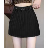 リボン付きプリーツミニスカートレディース | Miniministore | 詳細画像8 