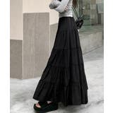 ティアードスカート 韓国風ロングスカート | Miniministore | 詳細画像2 