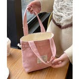 ミニトートバッグ コーデュロイ巾着鞄軽量 | Miniministore | 詳細画像11 