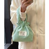 ミニトートバッグ コーデュロイ巾着鞄軽量 | Miniministore | 詳細画像5 
