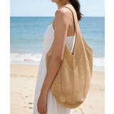 ダークベージュ | ニットバッグ 大容量トートバッグ肩掛け鞄 | Miniministore