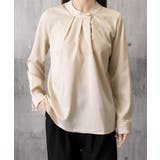 シルク風ブラウス 長袖トップス きれいめ | Miniministore | 詳細画像20