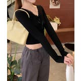 カップ付きトップス レディース Vネック | Miniministore | 詳細画像6