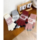 ノルディック柄手袋 スマホ対応暖かい手袋 | Miniministore | 詳細画像9