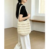 襟付き ポロニット ケーブル半袖トップス | Miniministore | 詳細画像7