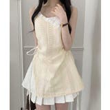 透かし編み レースキャミチュニックリボン | Miniministore | 詳細画像10 