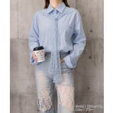 レースタイシャツレディースゆったりシャツ | Miniministore | 詳細画像17 
