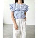 レディースフリルブラウス 半袖シャツ夏服 | Miniministore | 詳細画像5 