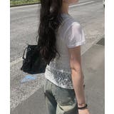 総レースシアーキャミソールレイヤード夏服 | Miniministore | 詳細画像5