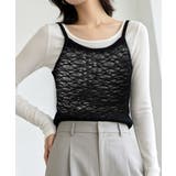 総レースシアーキャミソールレイヤード夏服 | Miniministore | 詳細画像7