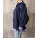 ポロ襟トップスチェックシャツレイヤード風 | Miniministore | 詳細画像27