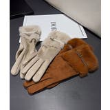 ファー付き手袋 スエード調 防寒手袋秋冬 | Miniministore | 詳細画像16