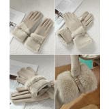 ファー付き手袋 スエード調 防寒手袋秋冬 | Miniministore | 詳細画像20