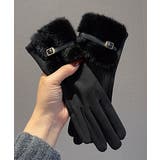 ファー付き手袋 スエード調 防寒手袋秋冬 | Miniministore | 詳細画像7