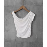 オフショル レースカットソー半袖Tシャツ | Miniministore | 詳細画像27 