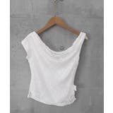 オフショル レースカットソー半袖Tシャツ | Miniministore | 詳細画像29 