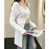 ダメージ シアーニットトップス長袖透け感 | Miniministore | 詳細画像14