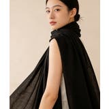 リネンストールショール大判ガーゼマフラー | Miniministore | 詳細画像3 