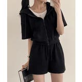 スウェットセットアップレディース半袖夏服 | Miniministore | 詳細画像8 