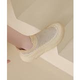 厚底メッシュスリッポンスニーカー軽量通気 | Miniministore | 詳細画像13