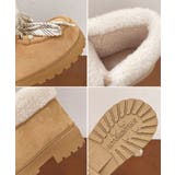 厚底ムートンブーツもこもこショートブーツ | Miniministore | 詳細画像25 