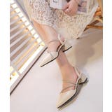 ポインテッドトゥパンプス ラインストーン | Miniministore | 詳細画像8 