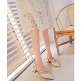 ポインテッドトゥパンプス ラインストーン | Miniministore | 詳細画像9 