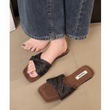 ラフィア調 フラットサンダル レディース | Miniministore | 詳細画像2