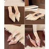 レースミュールサンダルリボン付きミュール | Miniministore | 詳細画像18 