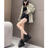 グリッター厚底スニーカーキラキラシューズ | Miniministore | 詳細画像5