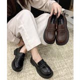厚底ローファーレディース 韓国風美脚脚長 | Miniministore | 詳細画像1 