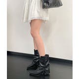 エンジニアブーツウエスタンショートブーツ | Miniministore | 詳細画像20 