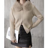 ファー襟ニットカーディガン ダブルジップ | Miniministore | 詳細画像24 