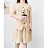 ベストショートパンツセットアップ 韓国風 | Miniministore | 詳細画像16
