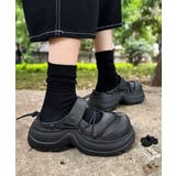 クロッグサンダル厚底クロスコードサンダル | Miniministore | 詳細画像1 