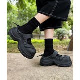 クロッグサンダル厚底クロスコードサンダル | Miniministore | 詳細画像4 