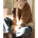 ショートフェイクムートンジャケット韓国風 | Miniministore | 詳細画像13 