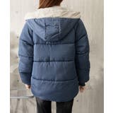 配色フード付き中綿ジャケットレディース冬 | Miniministore | 詳細画像24