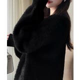 シャギーカーディガンゴールドボタン韓国風 | Miniministore | 詳細画像3